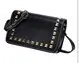 Women Pu Leather Rivet Shoulder Bag Satchel Hbag 1