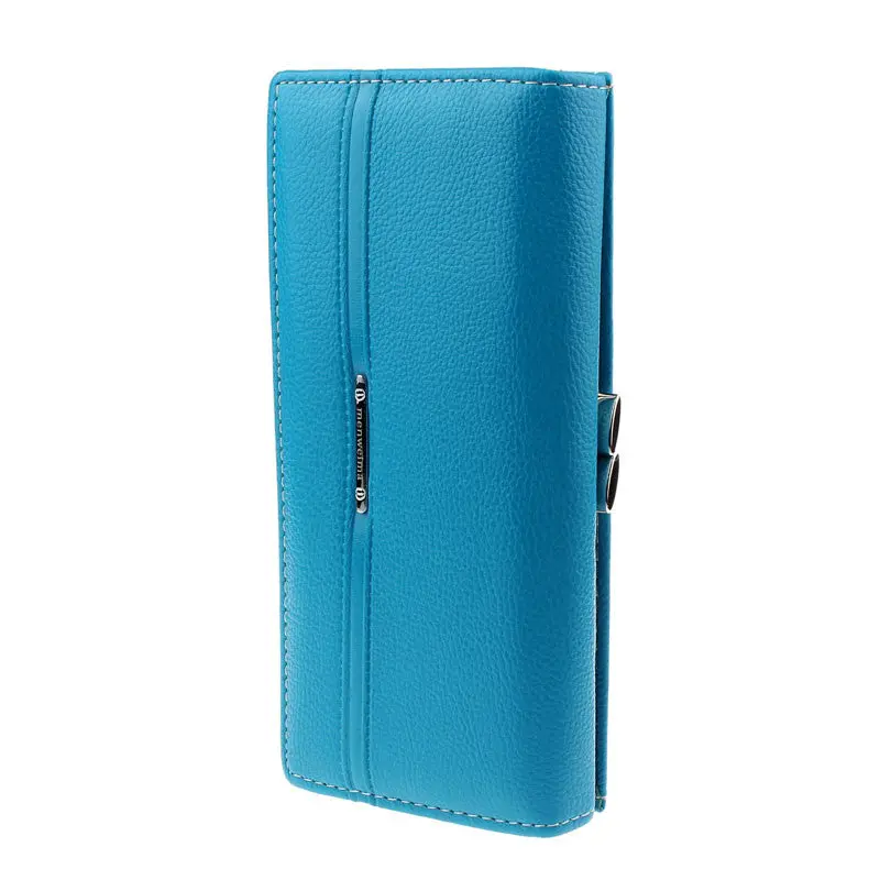 Women Pu Leather Wallet Zip Around Purse Long Hbag 1