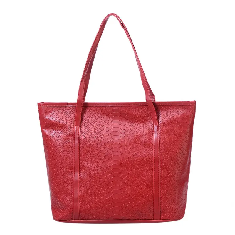 Women Pu Leather Zipper Hbag Crossbody Shoulder Bag Large Tote Ladies Messenger Bags Women's Bolsas Feminina 3