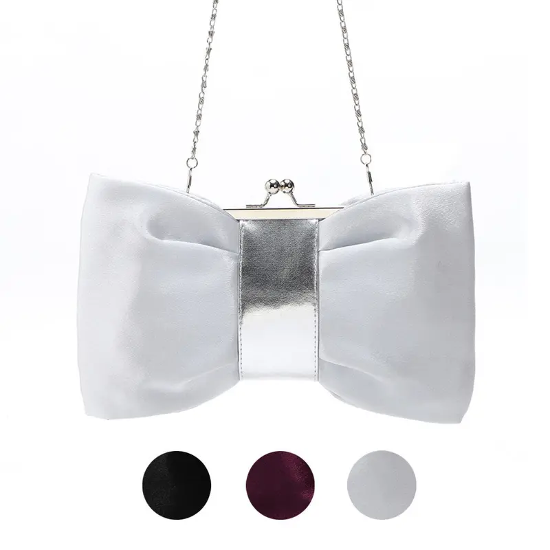 Women Purse Hbag Evening Party Bag Satin Clutch 2