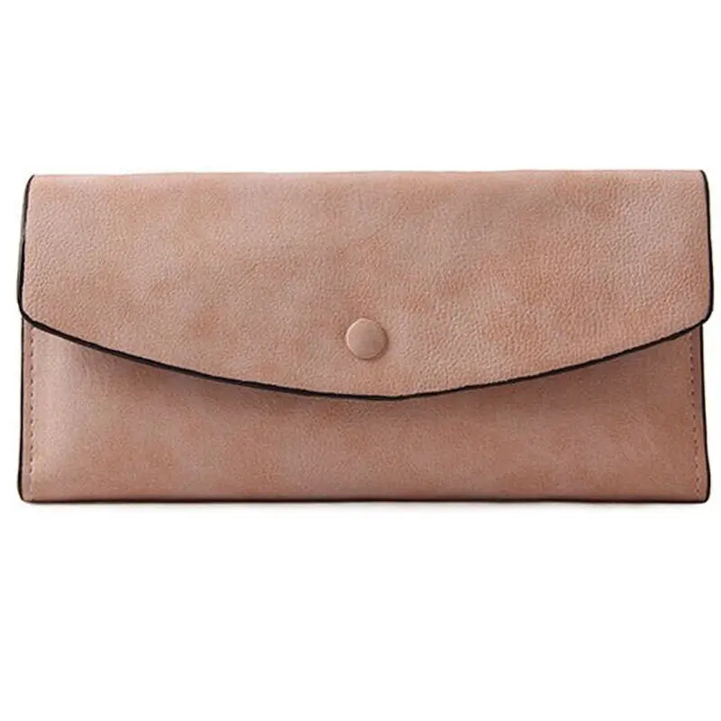 Women Purse Soft Card Holder Lady Long Wallet Wallet 6