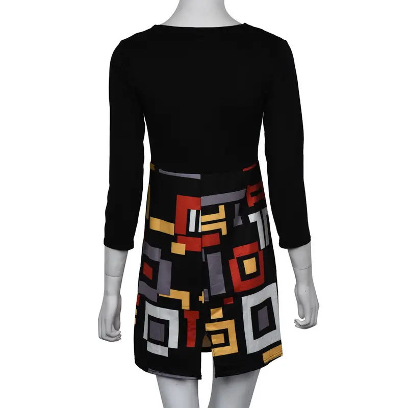 Women Retro European Style Faux Pencil Clothing Sexy Dress Feida 2