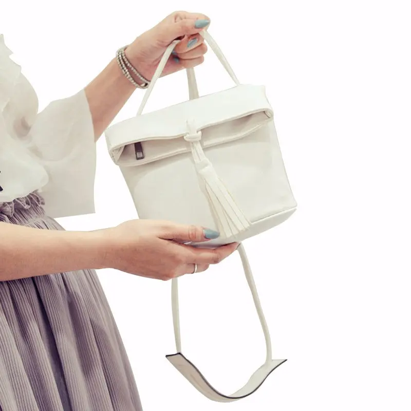 Women Retro Shoulder Messenger Bag Bucket Bag Hbag 3