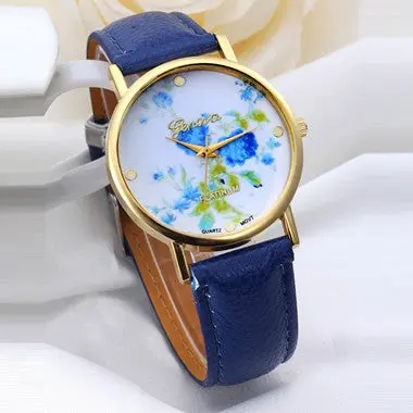 Women Rhinestone Watches Quartz Analog Bracelet Wristwatches 9 Style Top Dress Watch Mujer Relojes High Quanlity 2