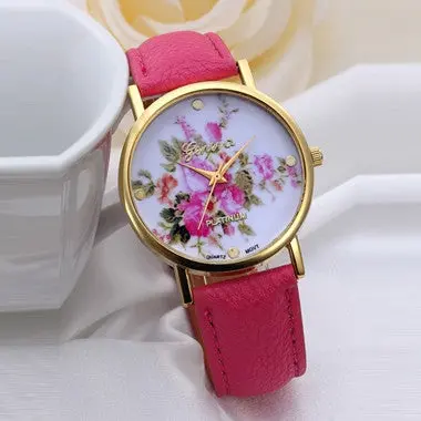Women Rhinestone Watches Quartz Analog Bracelet Wristwatches 9 Style Top Dress Watch Mujer Relojes High Quanlity 3