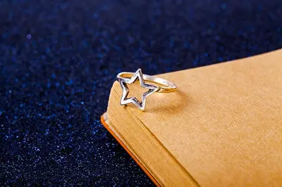 Women Ring Mid Midi Above Knuckle Rings Band Copper Tip Finger Stacking Charm Jewelry Gift For Girl 1