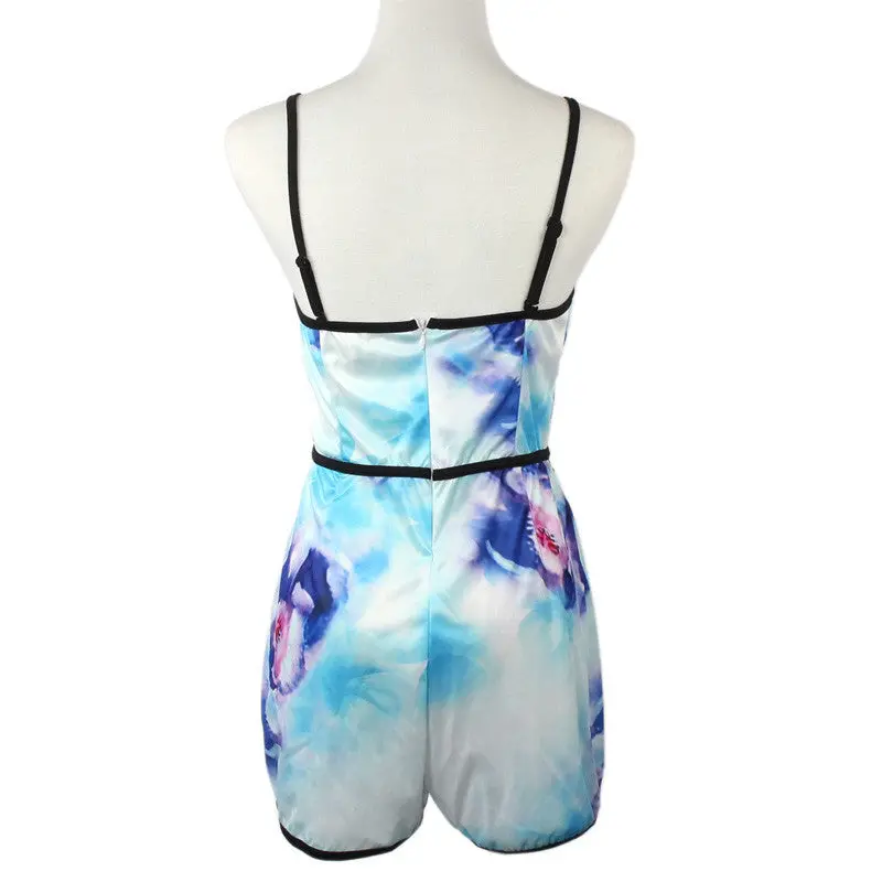 Women Rompers And Jumpsuit Womens Sexy Sleeveless Playsuit Bodysuits Elegant Bandage Jumpsuits 3