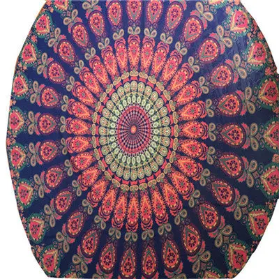Women Scarf Round Tapestry Cover Up Beach Mala Pool Home Shower Towel Mat Bohemian Shawls Scarves Scarf Kimono Tunic 3
