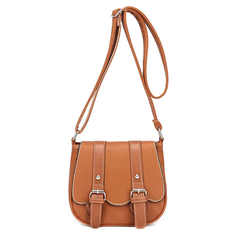 Women Scrub Shoulder Bagretro Women Leather Tote Shoulder Crossbody Hbag Satchel Messenger Bag 1