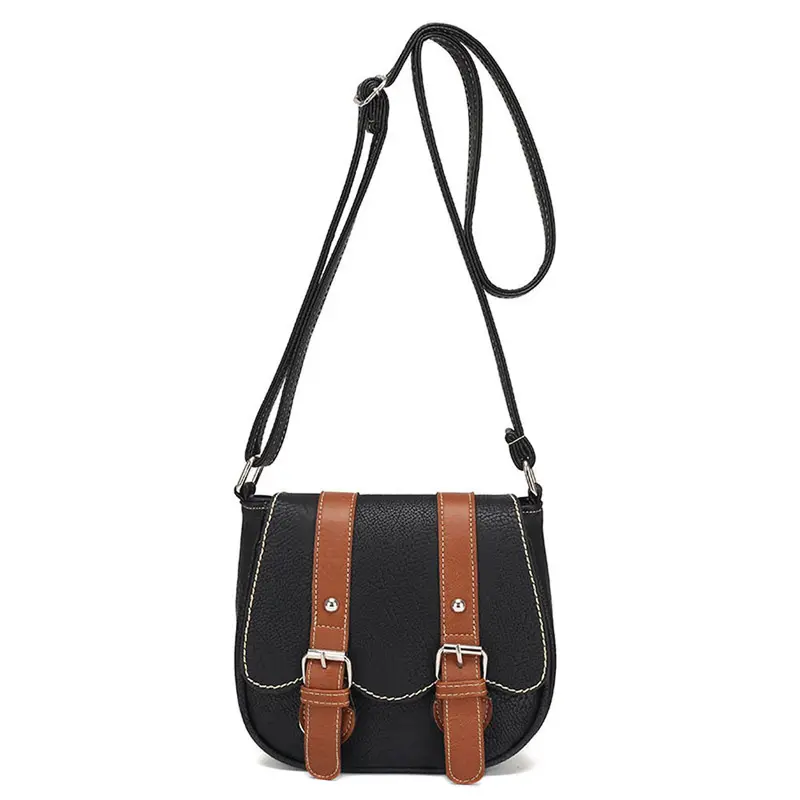 Women Scrub Shoulder Bagretro Women Leather Tote Shoulder Crossbody Hbag Satchel Messenger Bag 5