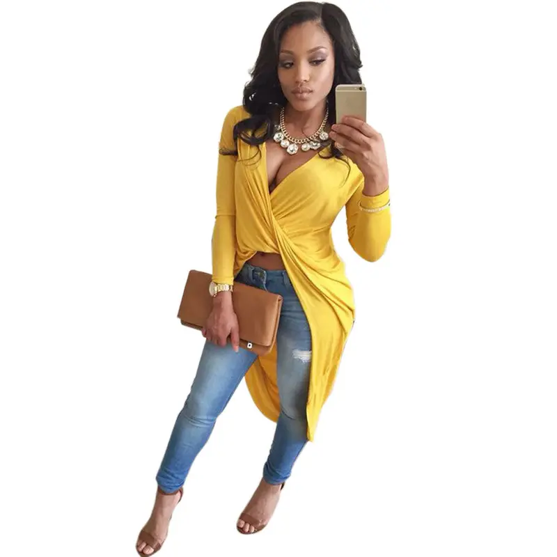 Women Sexy Irregular Clubwear Mini Dress Cocktail Party Dress Long Sleeve Autum Cotton Sexy Dress 1