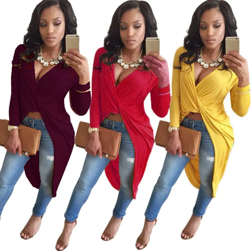Women Sexy Irregular Clubwear Mini Dress Cocktail Party Dress Long Sleeve Autum Cotton Sexy Dress 5