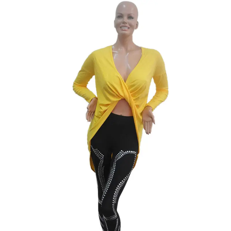 Women Sexy Irregular Clubwear Mini Dress Cocktail Party Dress Long Sleeve Autum Cotton Sexy Dress 9