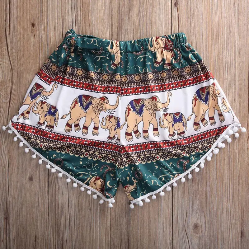 Women Shorts Leisure Elastic Waist Women Shorts Casual Loose Short Feminino 3