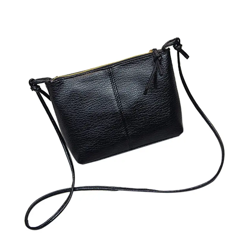 Women Shoulder Bag Zipper Leather Bag Clutch Cross Body Hbag Tote Purse Hobo Messenger 1
