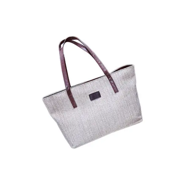 Women Shoulder Bags Canvas Girl Women's Hbags Messenger Bags Large Capacity Linen Hbag Shopper Tote Bag 1
