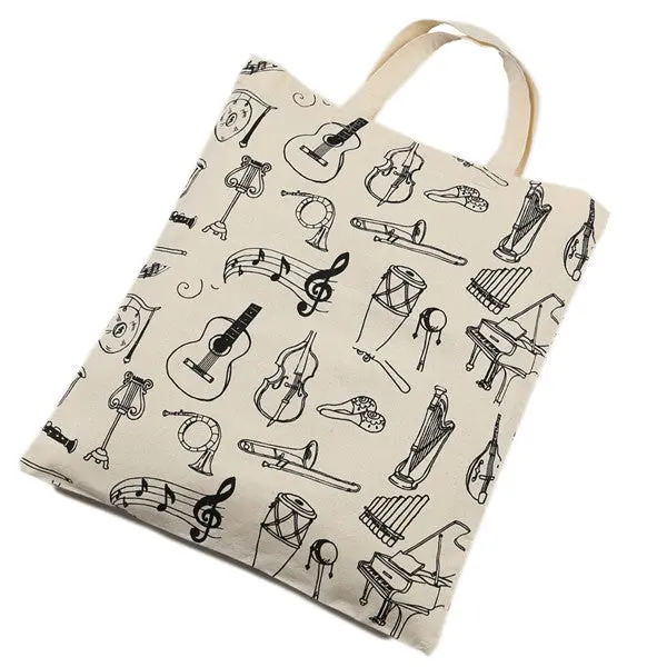 Women Shoulder Bags Cotton Pure Tote Hbag Environmental Protection Shopping Bag Messenger Bags 2