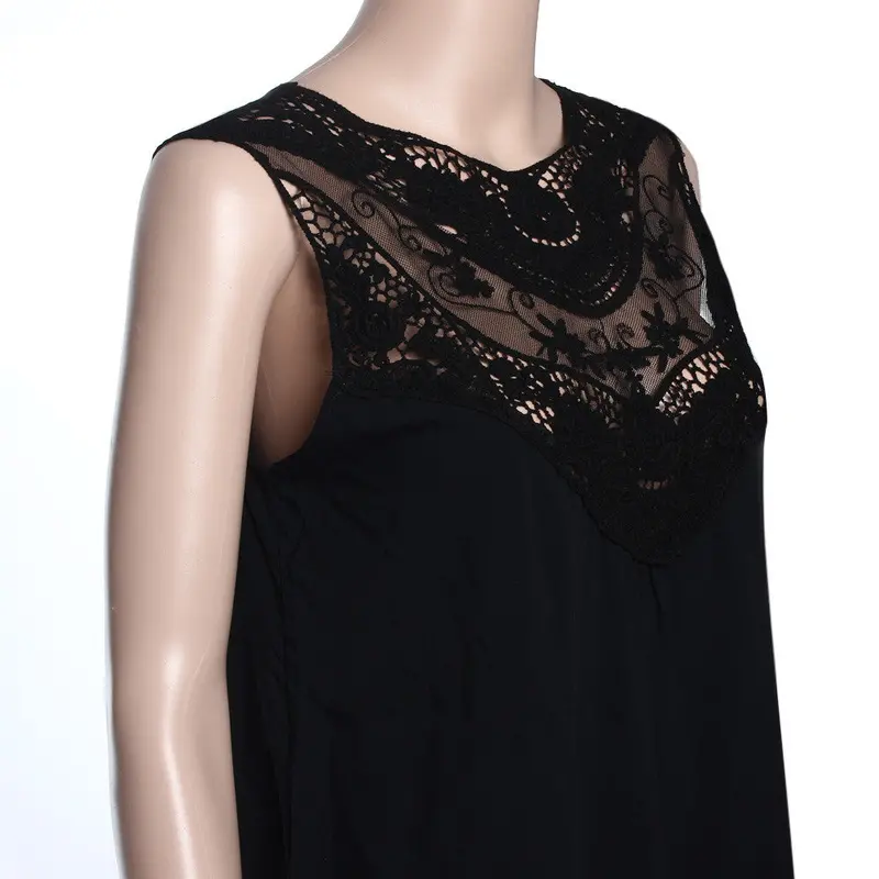 Women Silk Blouse Lace Shirts Blusa De Renda Vetement S Women 1