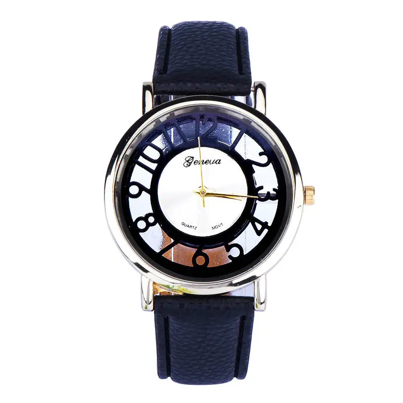 Women Simple Classic Watch Hollow Design Women Quartz Wrist Watch Elegent Lady Bracelet Reloj Luxury 1