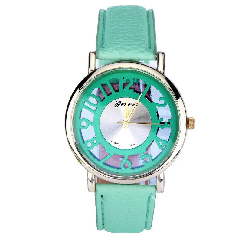 Women Simple Classic Watch Hollow Design Women Quartz Wrist Watch Elegent Lady Bracelet Reloj Luxury 2