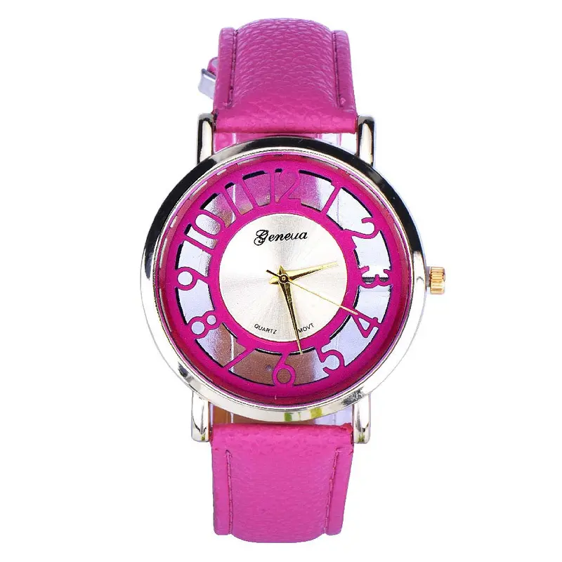Women Simple Classic Watch Hollow Design Women Quartz Wrist Watch Elegent Lady Bracelet Reloj Luxury 3