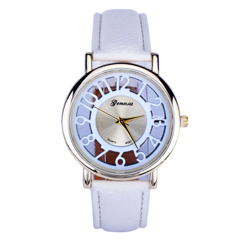 Women Simple Classic Watch Hollow Design Women Quartz Wrist Watch Elegent Lady Bracelet Reloj Luxury 4