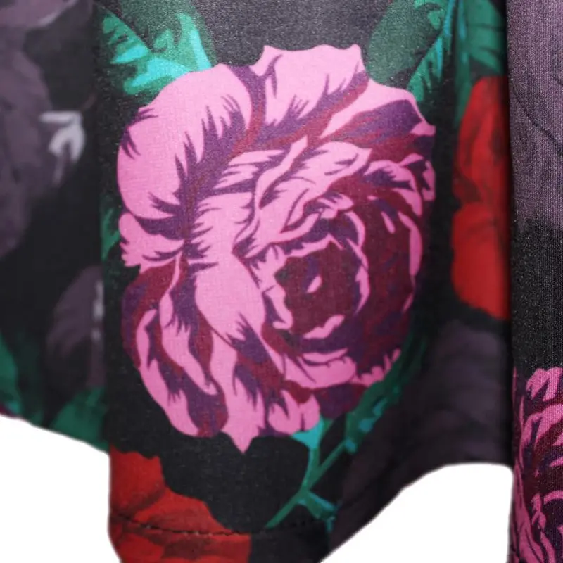 Women Slim Floral Print Dresses Elegant Short Sleeve Backless Dress Sexy Bodycon Mini Dress 4