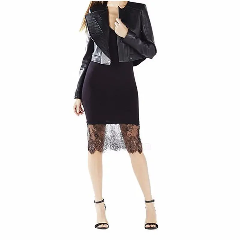 Women Sling Dress Stitching Lace Camisole Dress Sexy Women Clothing Lace Ol Work Bottoming Vestido 5