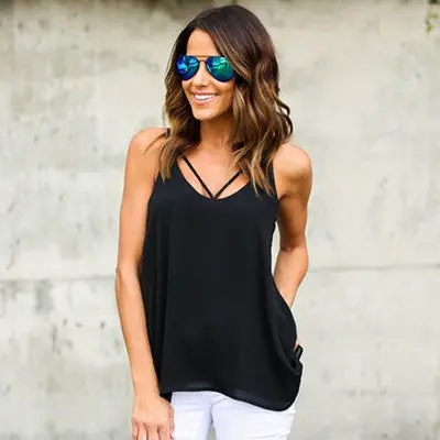 Women Stretch Celebrity Bandage Top Deep V Vest Solid Colors Tight Cute Sweet Tees Blusa For Women Drop Ship 1