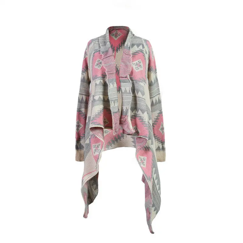 Women Sweater  Ching Loose Sexy Cardigans Casual Knitted Fall Cardigan Mavodovama 1