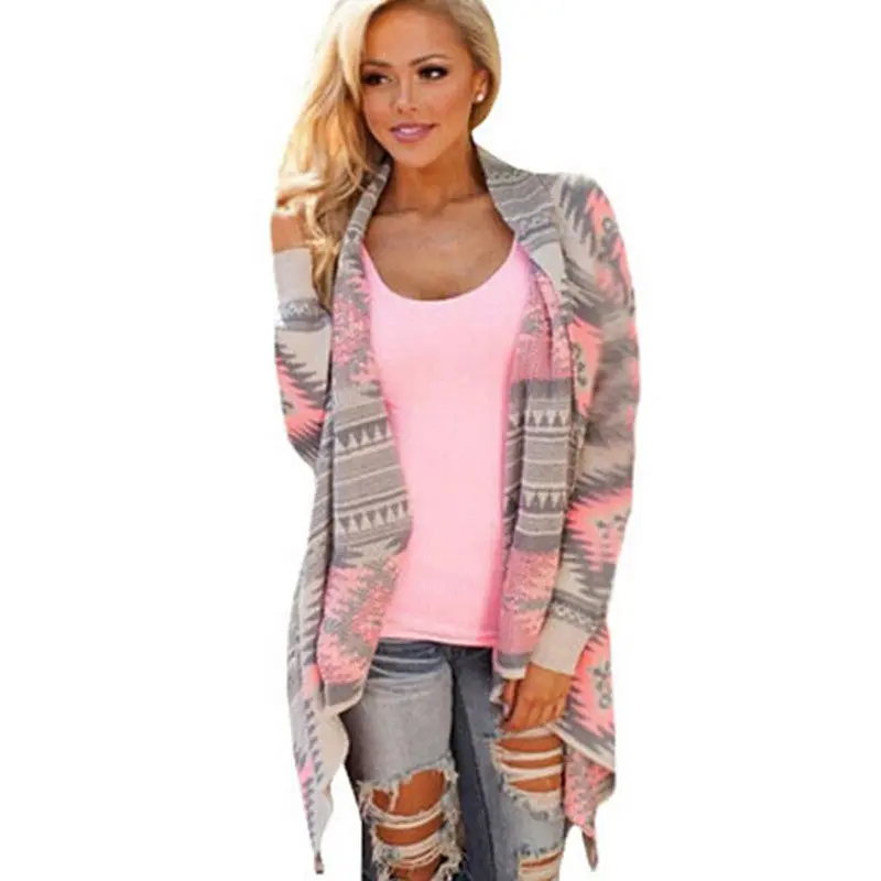 Women Sweater Ching Loose Sexy Cardigans Casual Knitted Fall Cardigan Mavodovama 2