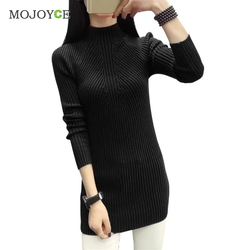 Women Sweaters And Pullover Long Sleeve Knit Bodycon Slim Party Sweater Mini Casual One Size Sweaters Pullover Pull Femme 6