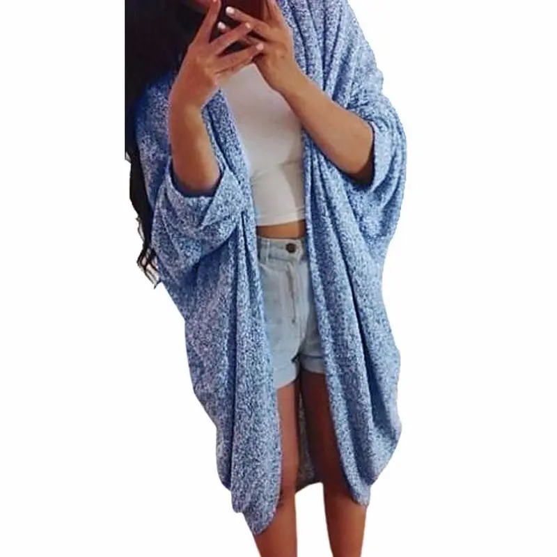 Women Tops Lady Casual Knit Sleeve Sweater Coat Cardigan Jacket Fast Shipping & Fast Shipping 1