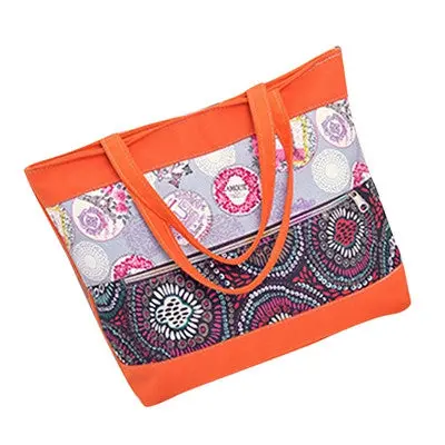 Women Tote Bag Handbag Shoulder Bags Taibal Totem Printed Canvas Casual Designer Handbags Bolsos Mujer 4