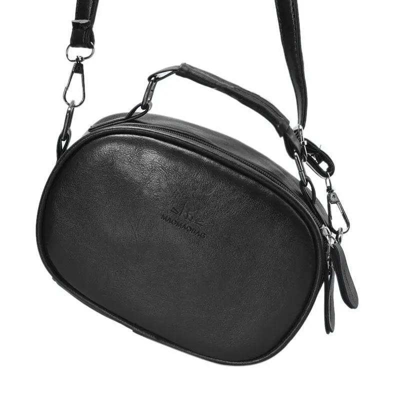 Women Vintage Messenger Bags Leather Hbags Shoulder Bag 3
