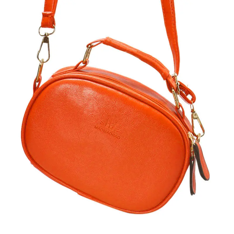 Women Vintage Messenger Bags Leather Hbags Shoulder Bag 5