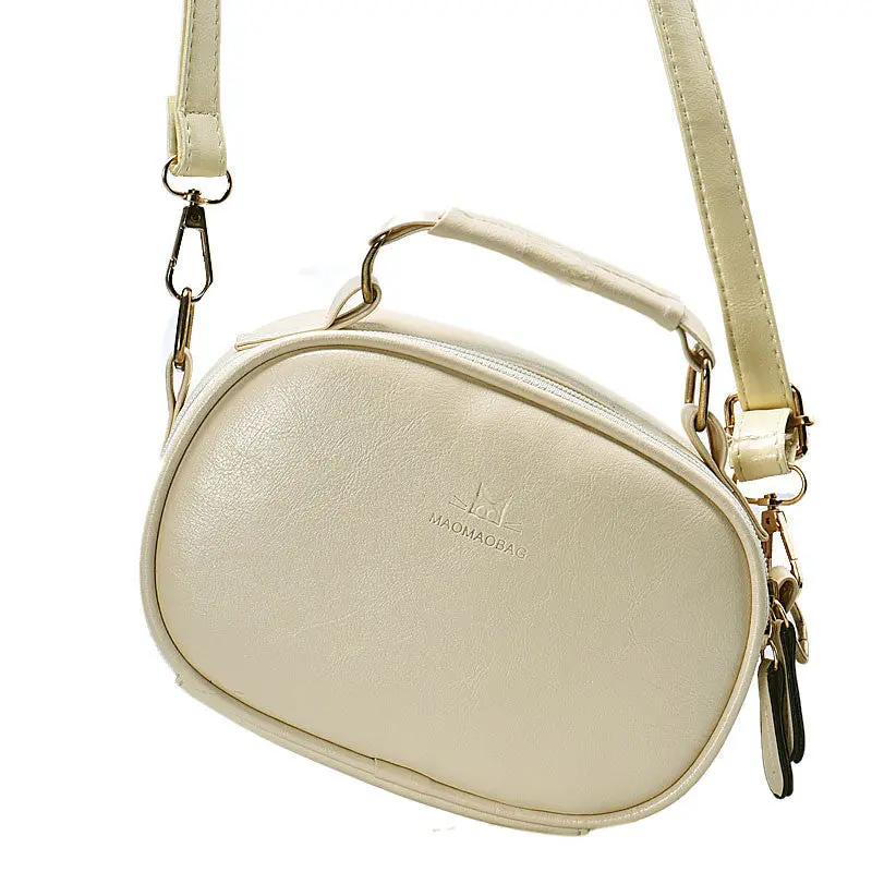 Women Vintage Messenger Bags Leather Hbags Shoulder Bag 6