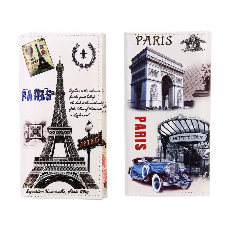 Women Wallet Long Smooth Pu Leather Money Purse Id Credit Card Holder Coin Purses Clutch Money Bags Graffiti Embossed Pu Holder 7