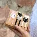 Women Wallet Luxury Cat Pattern Button Clutch Pu Leather Purse Lady Short Bag Bolsa 3