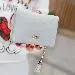 Women Wallet Short Purse Tassel Clutch Heart Pattern Pu Leather Purses Bolsa Feminina 4