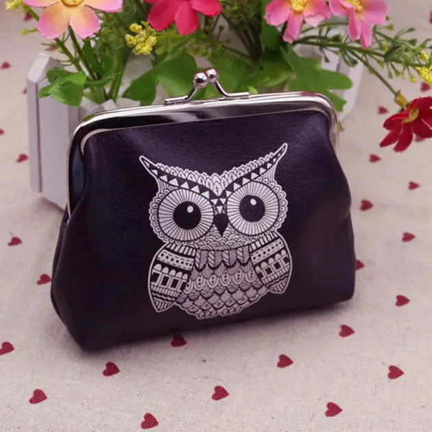 Women Wallets Cards Holders Cartoon Owl Pu Wallet Coin Purses Girl Cute Wallet Elegant Lady Wallets 1