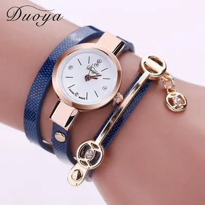 Women Watch Rhinestone Crystal Bracelet Ladies Dress Clock Quartz Wristwatch Relogio Feminino 5