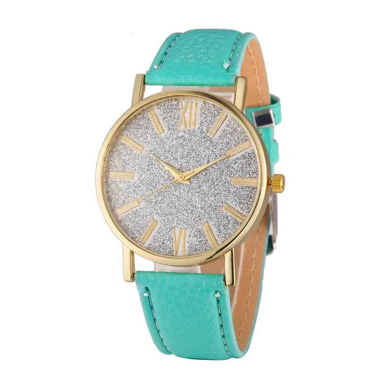 Women Watches Bracelet Crystal Rhinestone Analog Leather Quartz Wrist Watch Mens Wristwatch Relogio Feminino 3