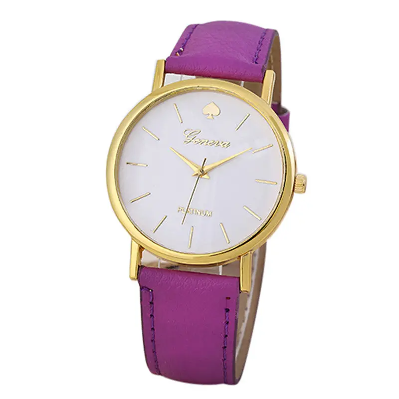 Women Watches Casual Montre Leather Band Analog Quartz Ladies Wrist Watch Geneva Watch Women Feida 10