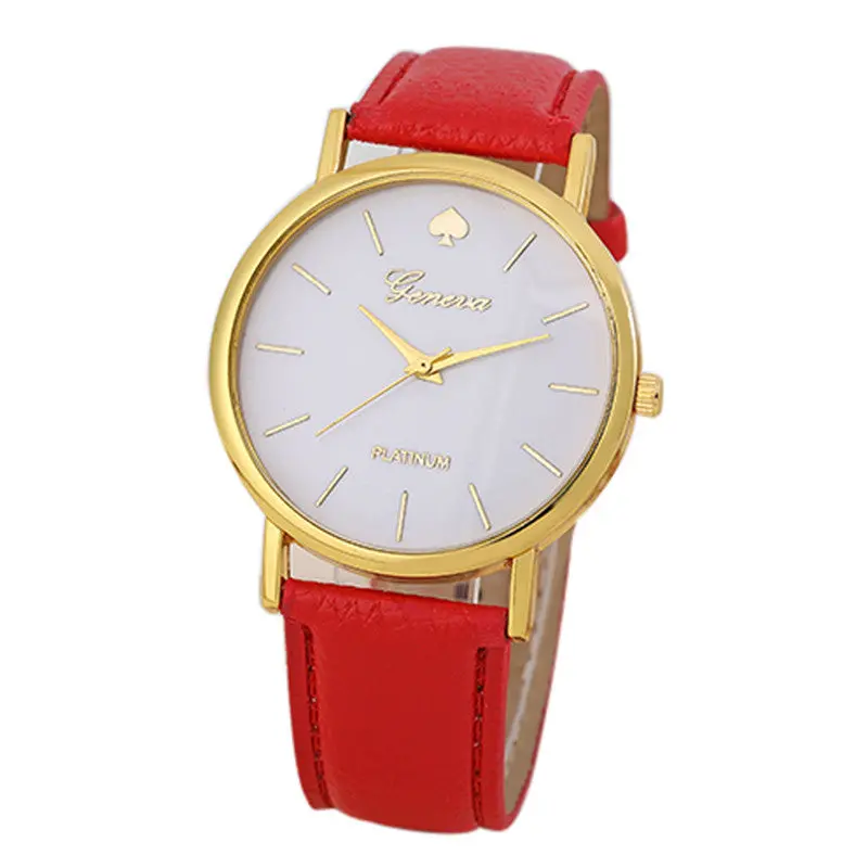 Women Watches Casual Montre Leather Band Analog Quartz Ladies Wrist Watch Geneva Watch Women Feida 11