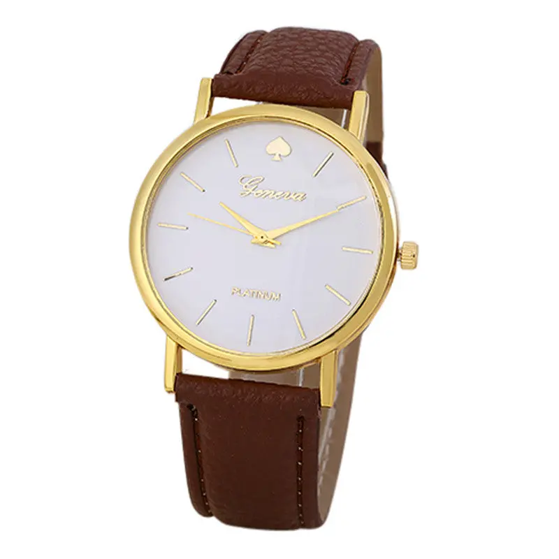 Women Watches Casual Montre Leather Band Analog Quartz Ladies Wrist Watch Geneva Watch Women Feida 4