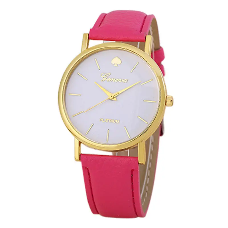 Women Watches Casual Montre Leather Band Analog Quartz Ladies Wrist Watch Geneva Watch Women Feida 6