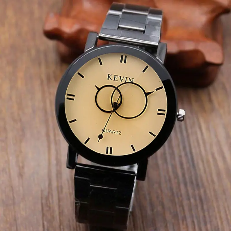 Women Watches Design Black Stainless Steel Band Dress Clock Quartz Wrist Watch Gift Relogio Feminino 1