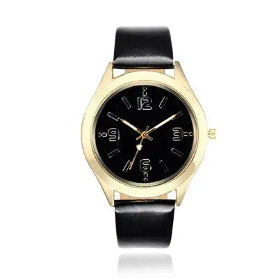 Women Watches Dress Clock Pu Leather Band Analog Quartz Date Wrist Watch Relogio Feminino Famous Gift 1
