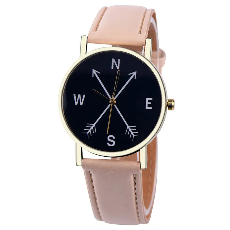 Women Watches Dress Clock Pu Leather Band Elegant Analog Quartz Wrist Watch Relogio Feminino 1